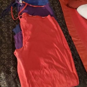 Srub pants and shirt